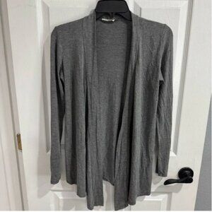 Prospect Blvd Lightweight Gray Open Front Cardigan‎ – Size M